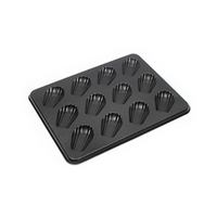 Nonstick 12 Cavities Teflon Coated Madeleine Pan Mould