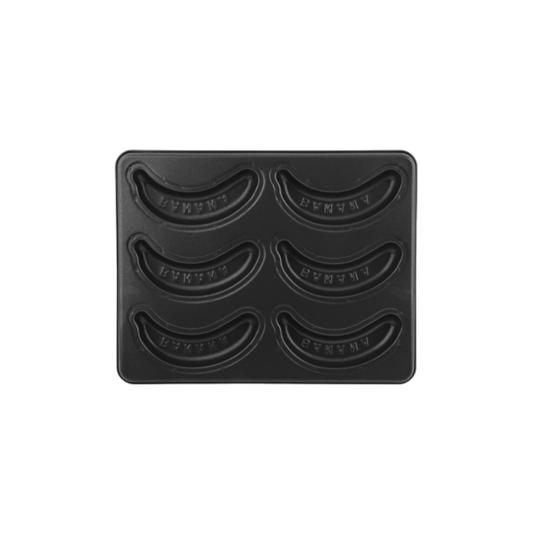 Banana Shaped Six Cup Cake Pan