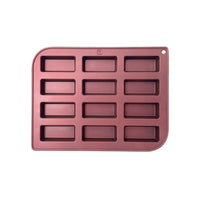 Professional 12 Cup Financier Pan Die Cast Titanium Nonstick