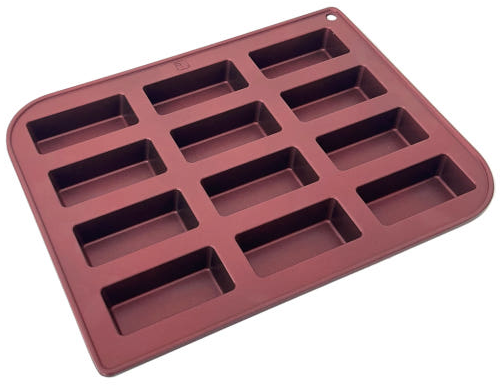 Professional 12 Cup Financier Pan Die Cast Titanium Nonstick