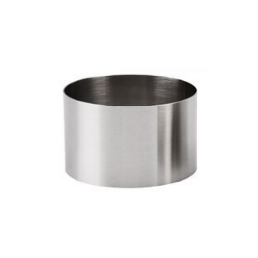 Round Stainless Steel Small Cake Rings, Mousse and Pastry Mini Baking Ring Mold