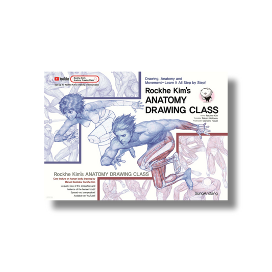 ANATOMY DRAWING CLASS by Rockhe Kim for beginners (English Ver.)