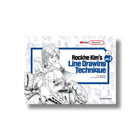Rockhe Kim’s Line Drawing Technique Vol. 2 (English Ver.)