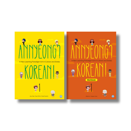Annyeong? Korean! Vol.1 Set (Textbook + Workbook)