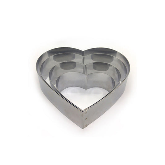 Heart Shape Mousse Ring Mold