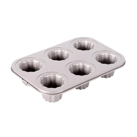 Canele Mold, 6-Cavity