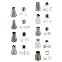 Cake Decorating Piping Nozzles and Couplers