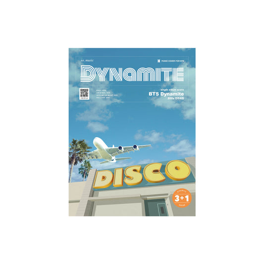 BTS Dynamite Single Album Piano Score (Korean) freeshipping - K-ZONE STUDIO