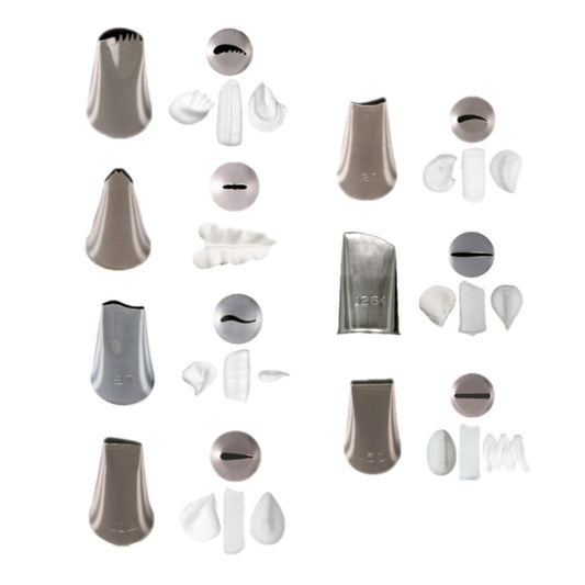 Cake Decorating Piping Nozzles and Couplers