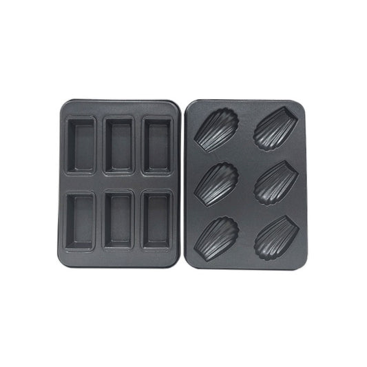Madeleine Pan + Financier Pan Set (6 Cup)