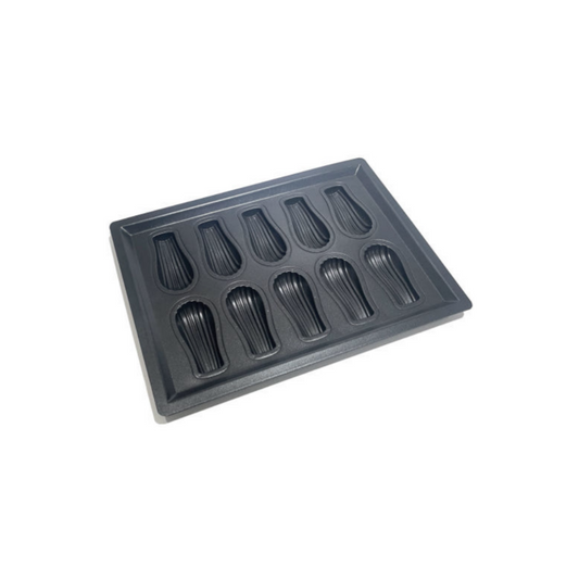 SMEG Long Deep Madeleine Mold 10-Cavity