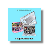 NCT WISH I SPY 4th Mini Album Acrylic Stand Ver. components with acrylic stand, mini photobook, QR card and photocard