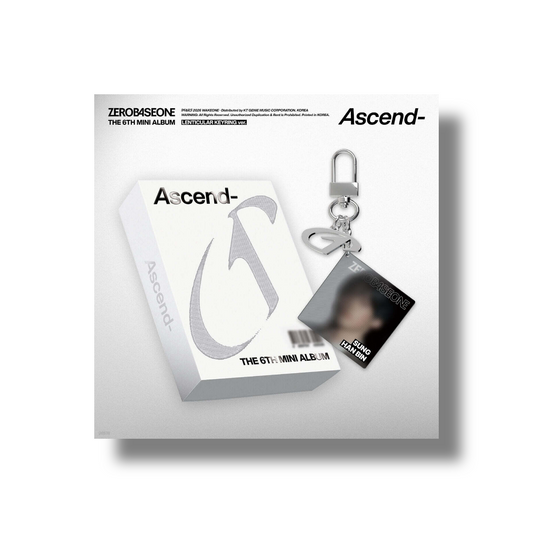 ZEROBASEONE - The 6th Mini Album [Ascend-] LENTICULAR KEYRING Ver. [1 of 5 Types Random Shipment]