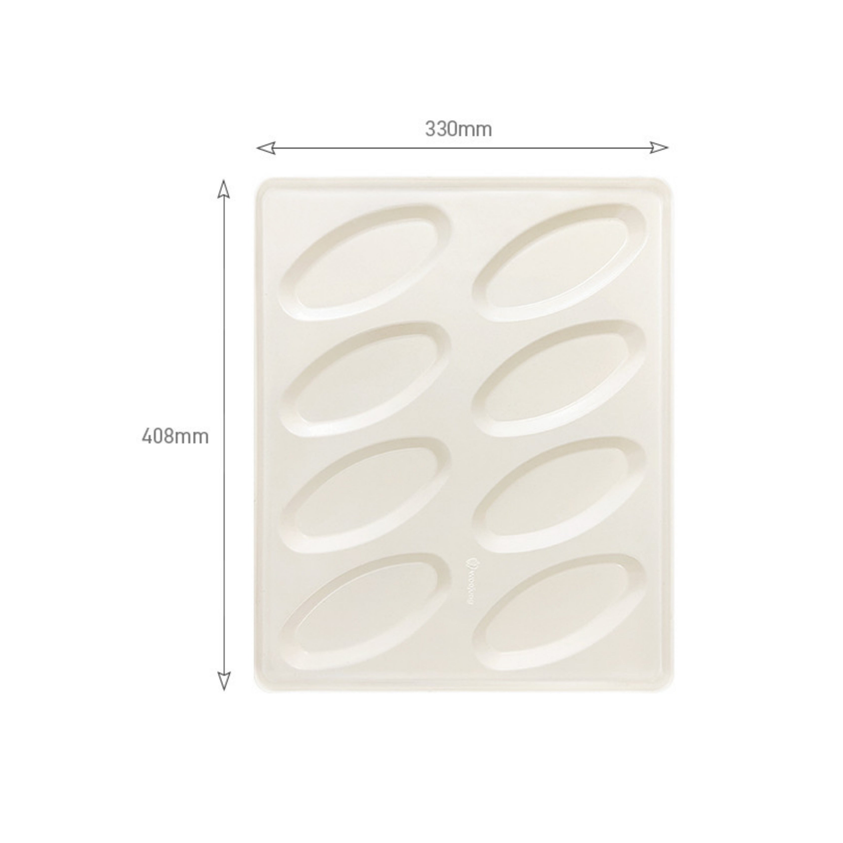 Salted Bread Mold 8 Cavities – Nonstick, No Oil Needed, Made in