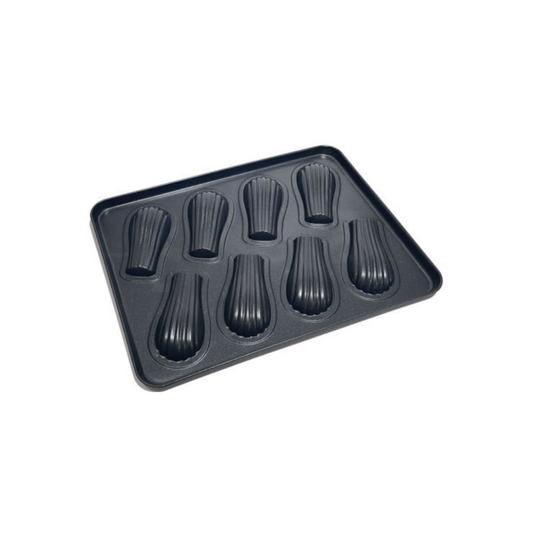 Long Deep Madeleine Mold 8-Cavity