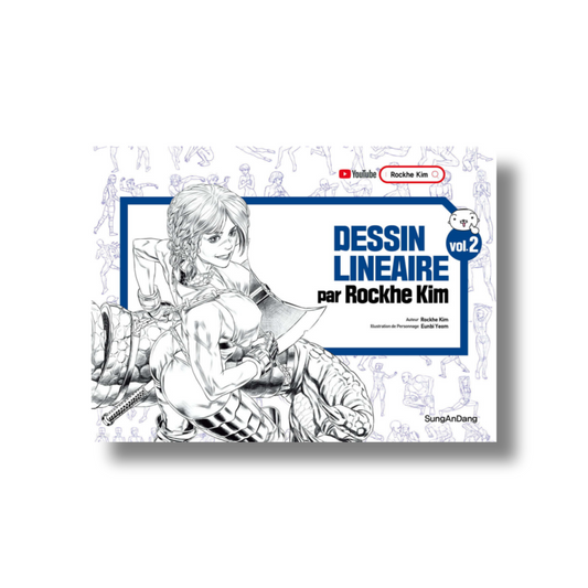 DESSIN LINEAIRE Par Rockhe Kim Vol.2 (French Ver.)