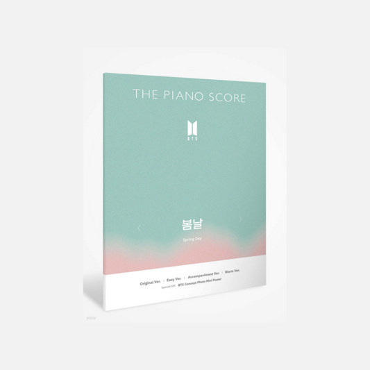 SPRING DAY - THE PIANO SCORE : BTS