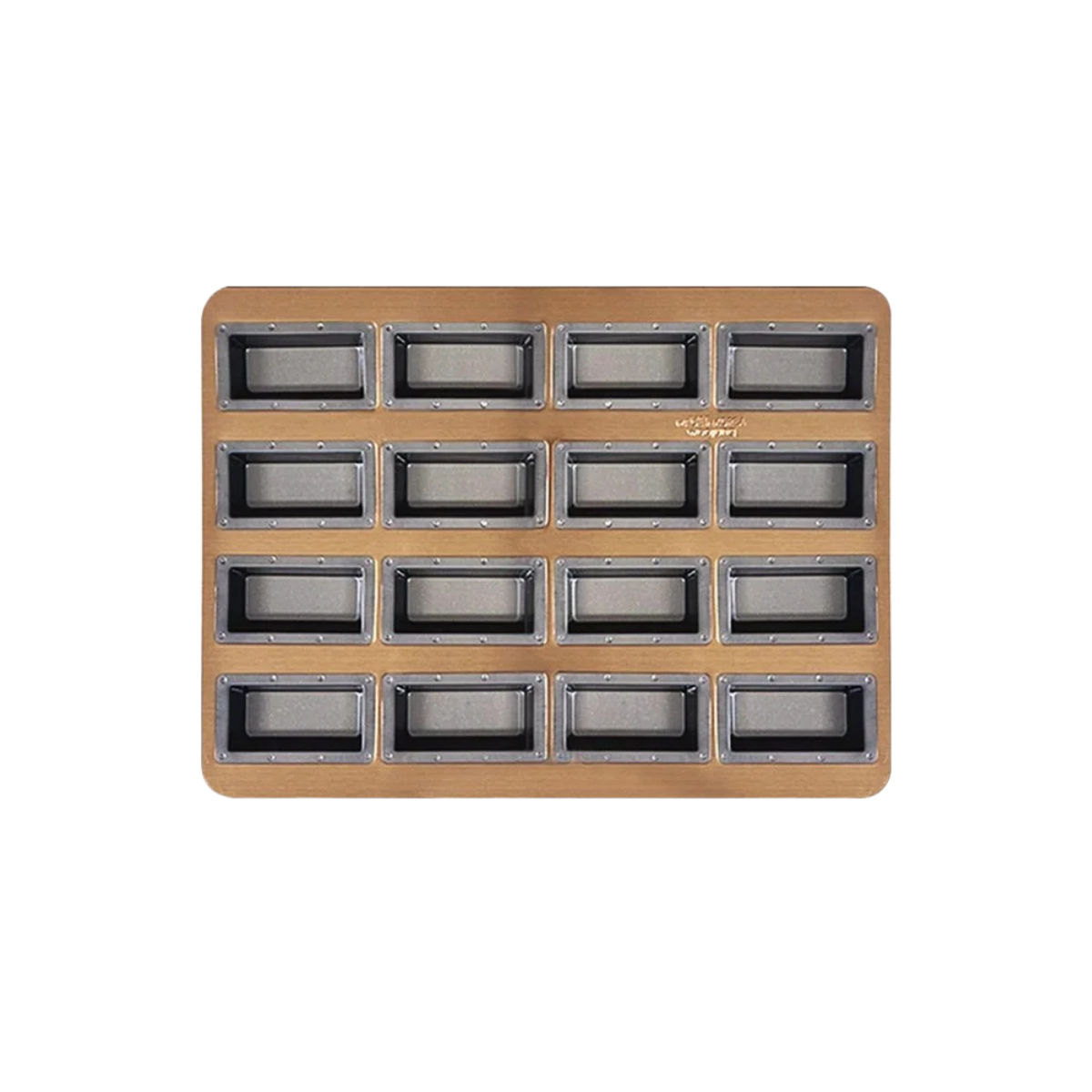 commercial-silpap-gold-deep-financier-pan-16-cavity