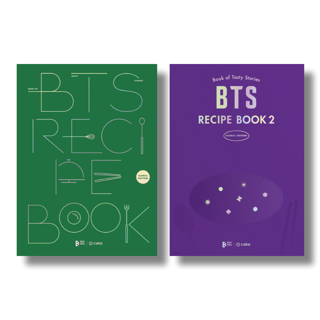 BTS RECIPE BOOK SET (Vol.1+Vol.2)