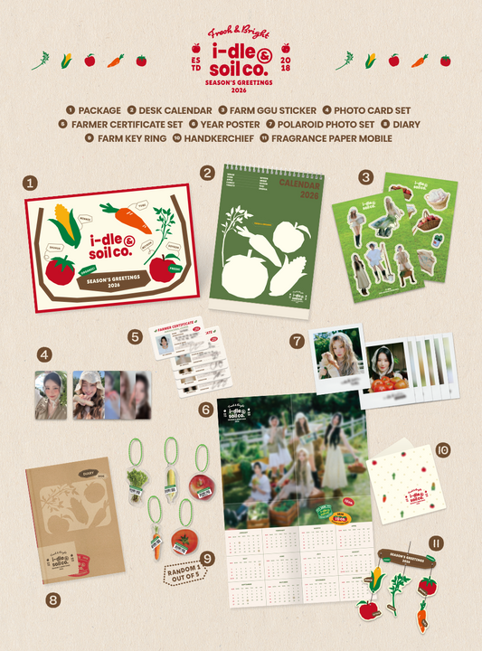 i-DLE 2026 SEASON'S GREETING [i-DLE & Soil Co.]