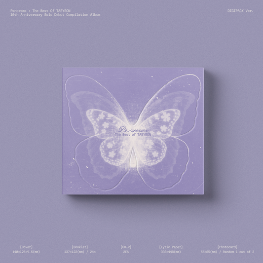 TAEYEON – Panorama: The Best of TAEYEON [Digipack Version]