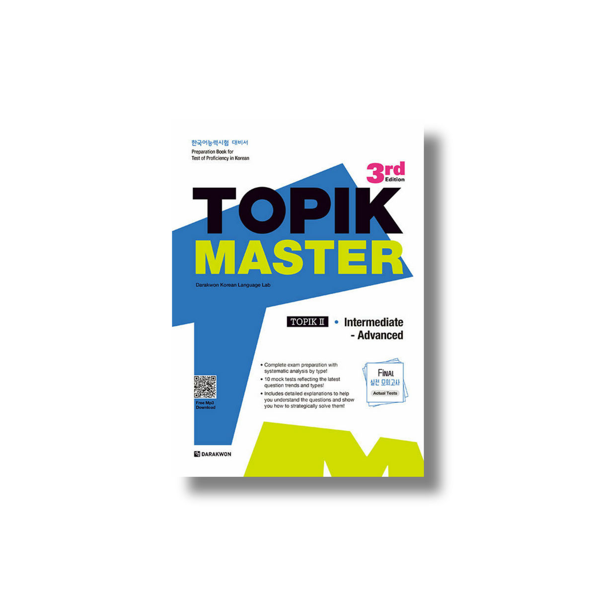 TOPIK Master Final 1 Intermediate-Advanced (3rd Edition) – K-ZONE STUDIO