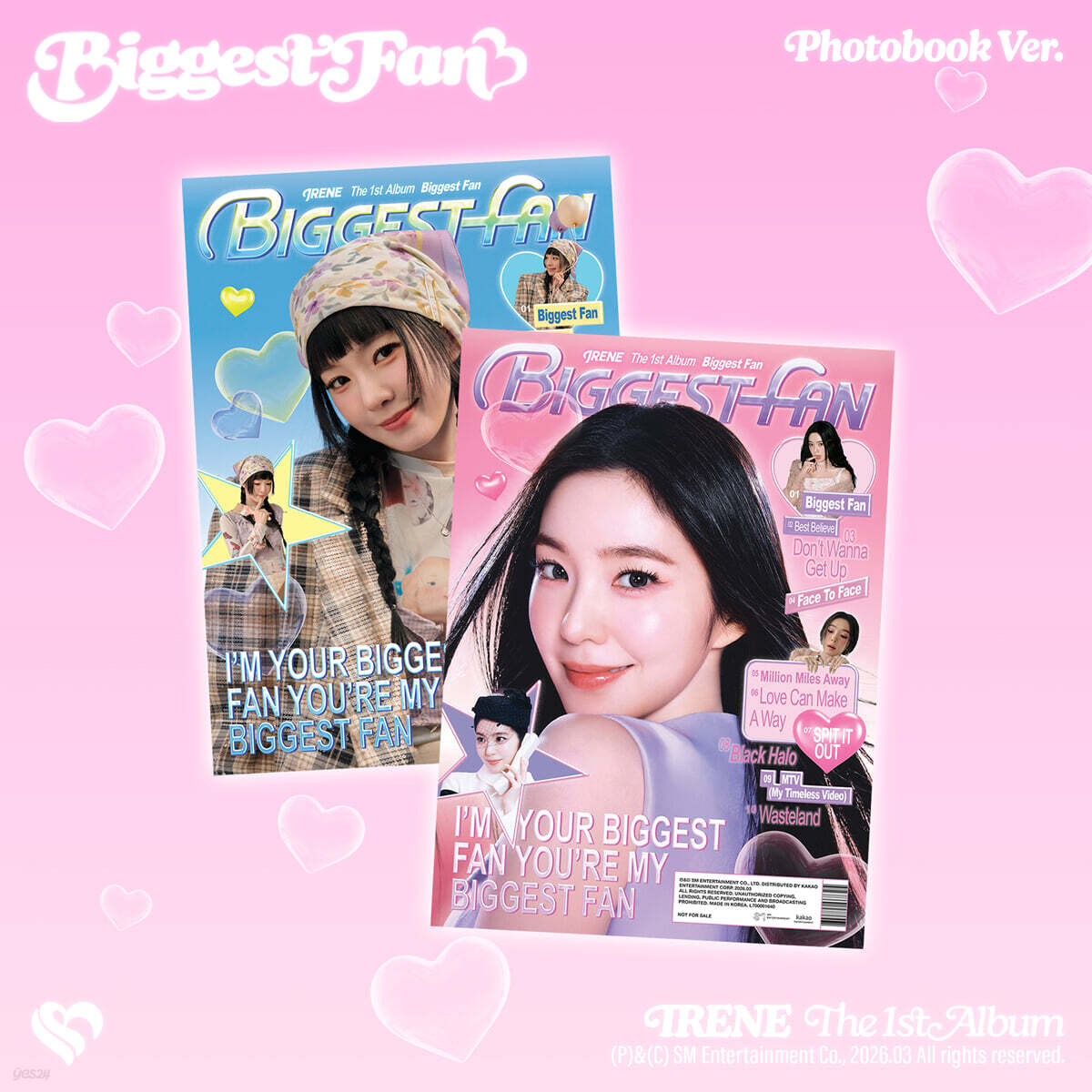 IRENE - 1st Collection : Biggest Fan [Photobook Ver.][Random 1 out of 2 types