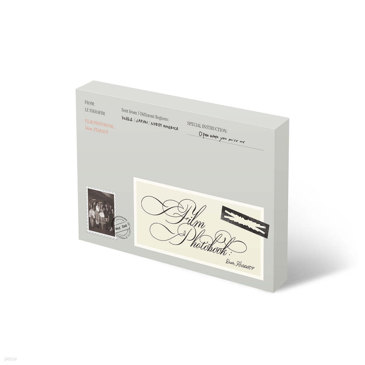 LE SSERAFIM (LE SSERAFIM) - LE SSERAFIM 'FILM PHOTOBOOK : Dear, FEARNOT'