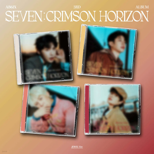 AB6IX - 3RD ALBUM [SEVEN : CRIMSON HORIZON][JEWEL VER.][4 Type Set]