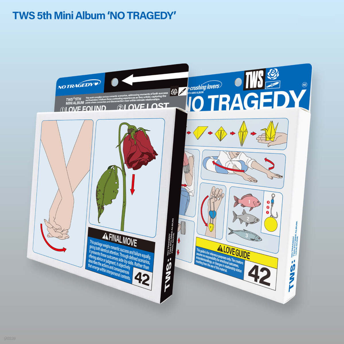 TWS (TOURS) - 5th Mini Album 'NO TRAGEDY' [1 of 2 Types Random Shipment]