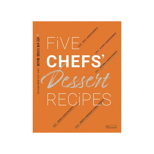 5 CHEFS' Dessert Recipes freeshipping - K-ZONE STUDIO