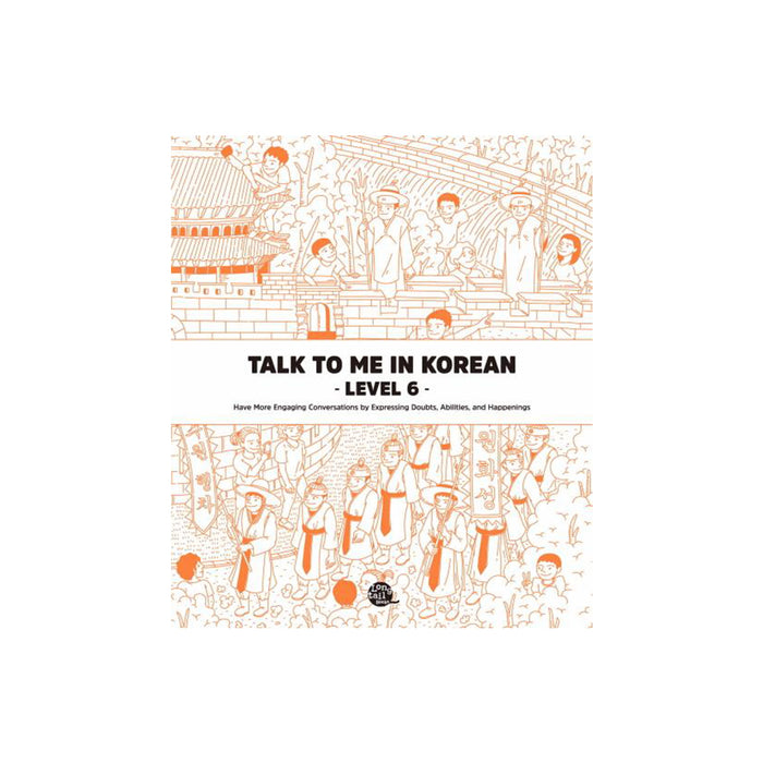 Talk To Me In Korean Grammar Textbook Level 6 freeshipping - K-ZONE STUDIO