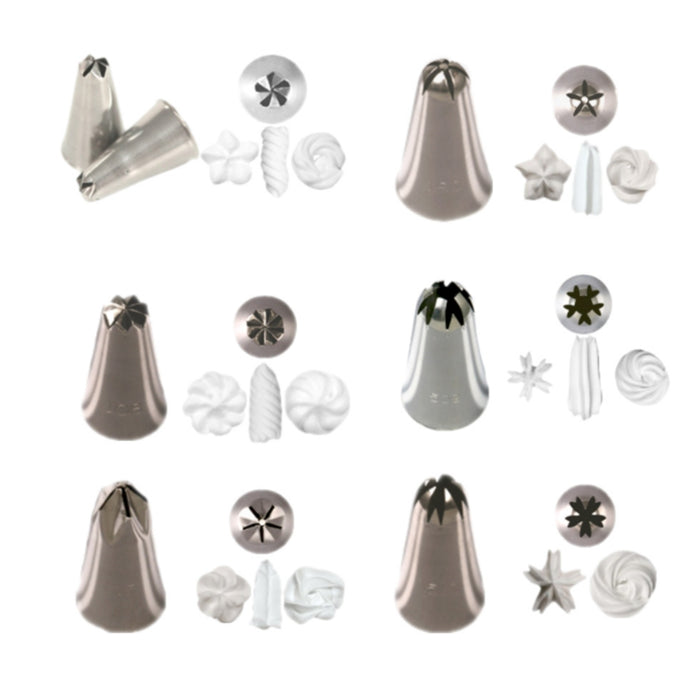 Cake Decorating Piping Nozzles and Couplers