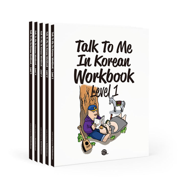 Talk to me in Korean Workbook Levels 1 ~ 5 Package freeshipping - K-ZONE STUDIO